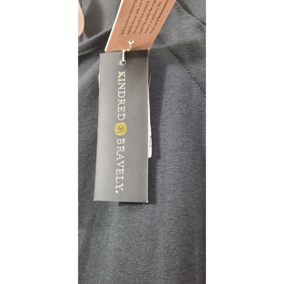 Kindred Bravely Black Labor & Delivery Nursing Pregnancy Gown Women’s S/M/L New - Picture 7 of 9